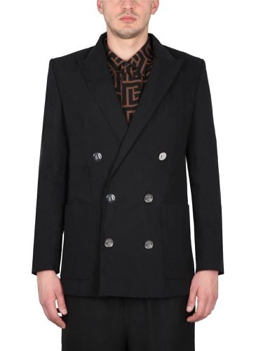 Balmain Double-breasted Jacket - Balmain - Modalova