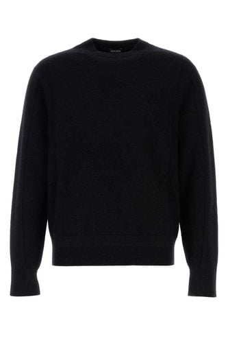 Zegna Black Wool Blend Sweater - Zegna - Modalova