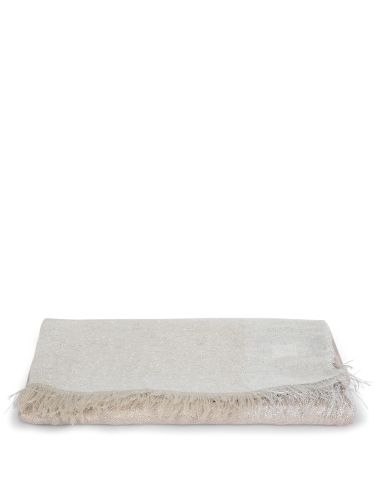 Fabiana Filippi Grey Linen Scarves - Fabiana Filippi - Modalova