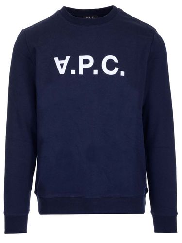 A. P.C. Sweatshirt With Logo Fleece - A.P.C. - Modalova