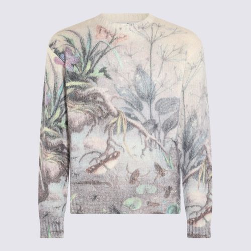 White Multicolour Wool Blend Jumper - Etro - Modalova