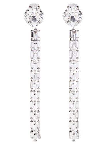Alessandra Rich Fringed Earrings - Alessandra Rich - Modalova
