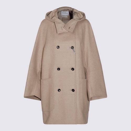 Max Mara Beige Wool Arturo Coat - Max Mara - Modalova