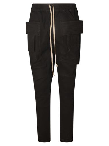 Elastic Drawstring Waist Cargo Pants - Rick Owens - Modalova