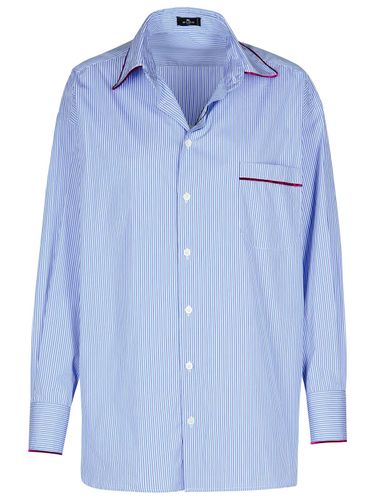 Etro Striped Cotton Shirt - Etro - Modalova