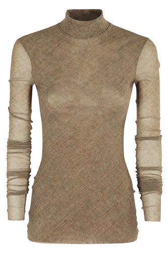 Mélange Effect Long-sleeved Top - Philosophy di Lorenzo Serafini - Modalova