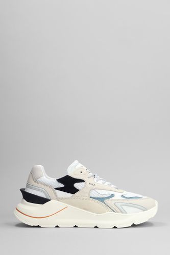 D. A.T. E. Fuga Sneakers In Leather And Fabric - D.A.T.E. - Modalova