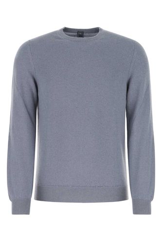 Fedeli Powder Blue Cashmere Sweater - Fedeli - Modalova