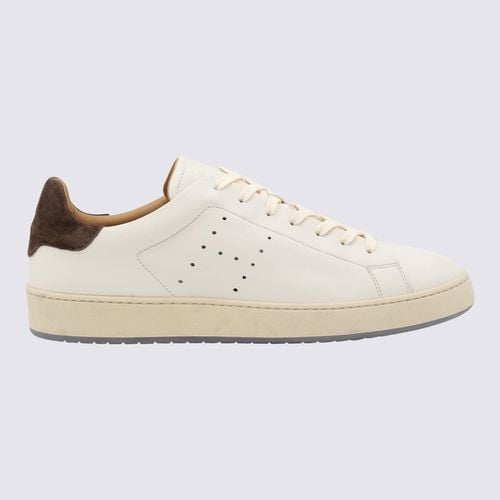 Hogan White Leather Sneakers - Hogan - Modalova