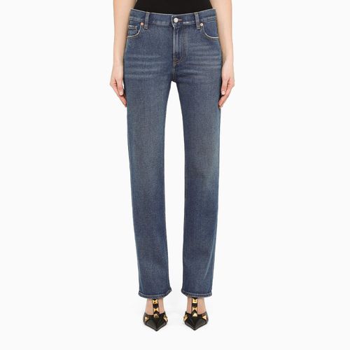 Valentino Blue Slim Jeans - Valentino - Modalova