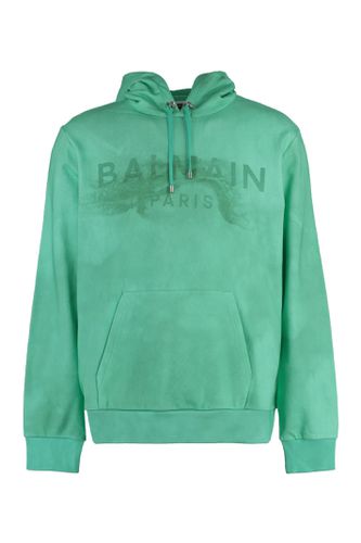 Balmain Cotton Hoodie - Balmain - Modalova