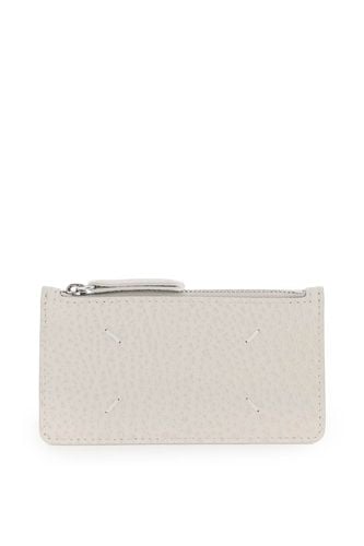 Leather Zipped Cardholder - Maison Margiela - Modalova