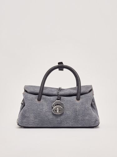 Dotta Tela Genova Denim S Shoulder Bag - Zanellato - Modalova