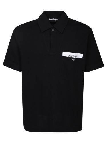 Pocket Tailored Polo Shirt - Palm Angels - Modalova