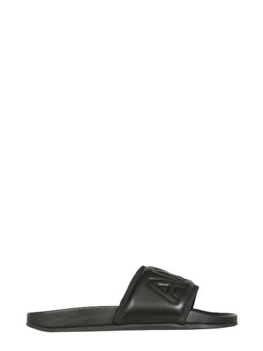 AMBUSH Leather Slide Sandals - AMBUSH - Modalova