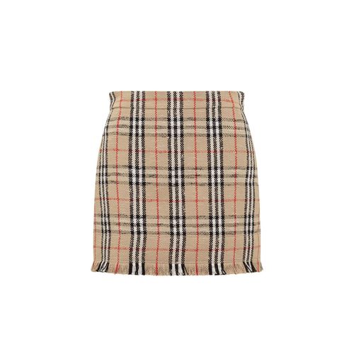 Burberry Vintage Pattern Mini Skirt - Burberry - Modalova