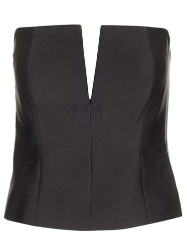 Roland Mouret Taffeta Bustier Top - Roland Mouret - Modalova