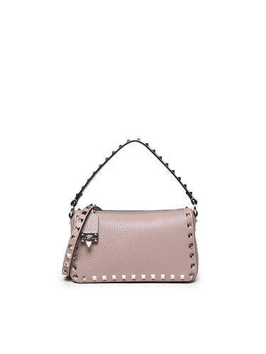 Rockstud Shoulder Bag In Calfskin - Valentino Garavani - Modalova