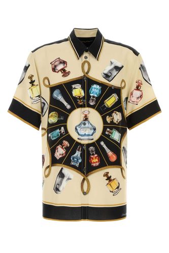 Dolce & Gabbana Printed Silk Shirt - Dolce & Gabbana - Modalova