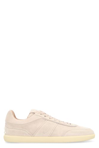 Tod's Tabs Leather Low Sneakers - Tod's - Modalova