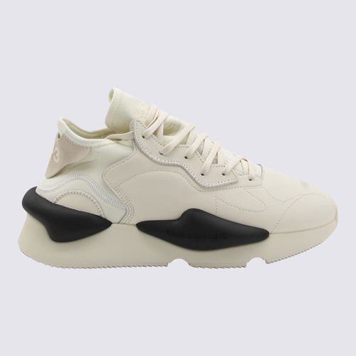 Y-3 White Leather Kaiwa Sneakers - Y-3 - Modalova