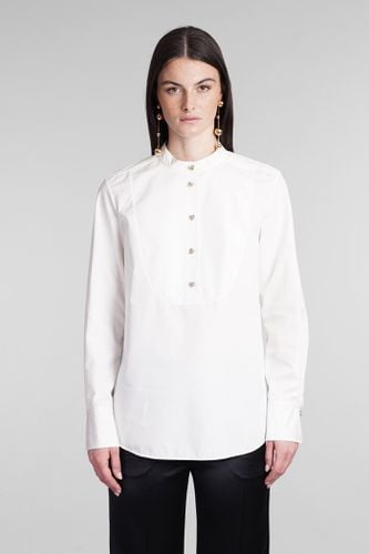Chloé Blouse In White Cotton - Chloé - Modalova