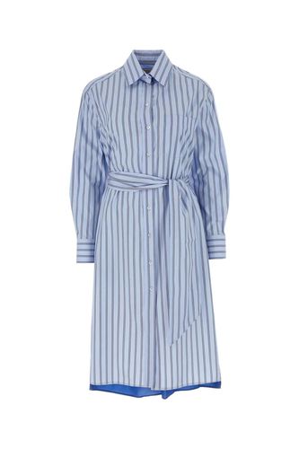 Printed Poplin And Silk Edipo Shirt Dress - Weekend Max Mara - Modalova