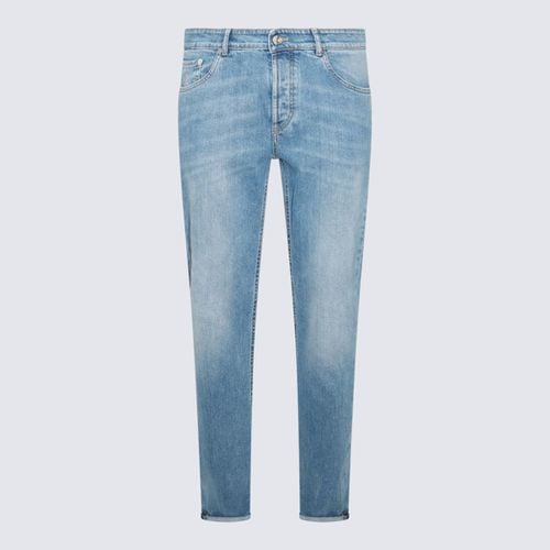 Medium Blue Cotton Jeans - Brunello Cucinelli - Modalova