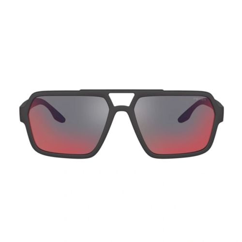 Ps01xs Dg008f Effetto Gommato Sunglasses - Prada Linea Rossa - Modalova