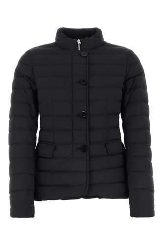 Black Stretch Nylon Down Jacket - Herno - Modalova