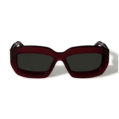 Off White Oeri138 Charlotte 2807 Burgundy Dark Grey Sunglasses - Off-White - Modalova