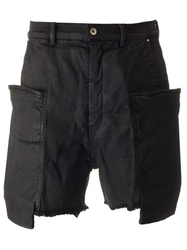 Stefan Denim Cargo Shorts - Rick Owens - Modalova