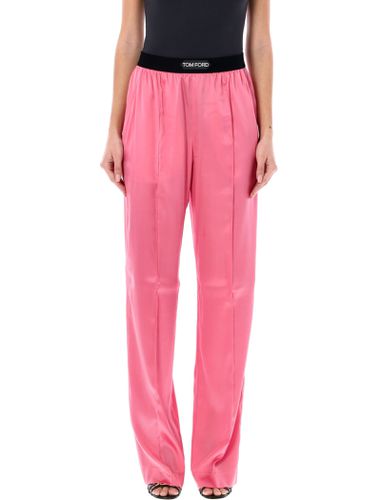 Tom Ford Silk Satin Pijama Pant - Tom Ford - Modalova