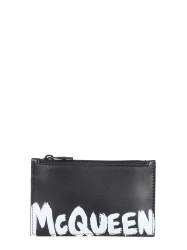 Card Holder With Zip - Alexander McQueen - Modalova