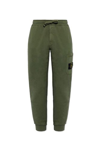 Logo Patch Tapered Leg Sweatpants - Stone Island - Modalova