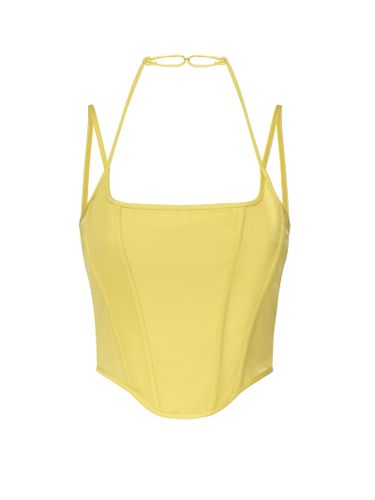 Pinko Sleeveless Bustier Top - Pinko - Modalova