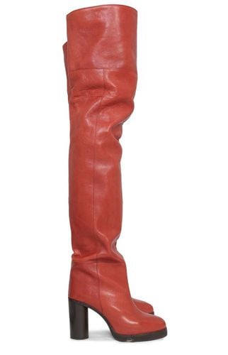 Block Heel Kneehigh Boots - Isabel Marant - Modalova