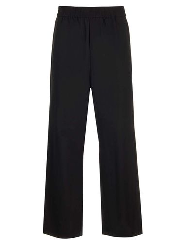 Cotton Crepe Trousers - Ami Alexandre Mattiussi - Modalova