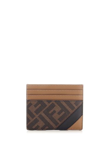 Fendi diagonal Card Case - Fendi - Modalova