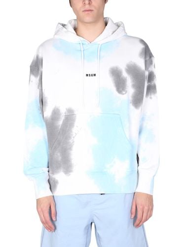 MSGM Micro Logo Sweatshirt - MSGM - Modalova