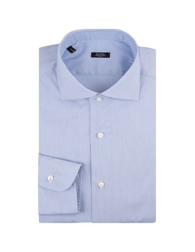 Light Cotton Blend Shirt - Barba Napoli - Modalova