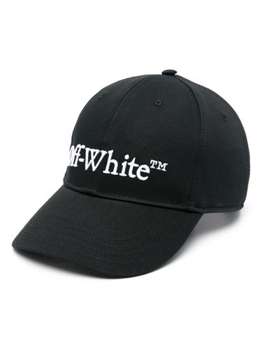 Drill Logo Cotton Baseball Cap - Off-White - Modalova