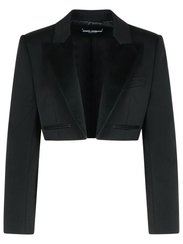 Wool Blend Blazer - Dolce & Gabbana - Modalova