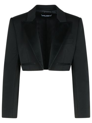 Wool Blend Blazer - Dolce & Gabbana - Modalova