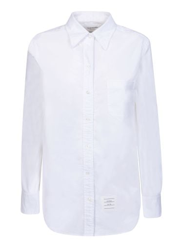 Classic Point Collar Cotton Shirt - Thom Browne - Modalova