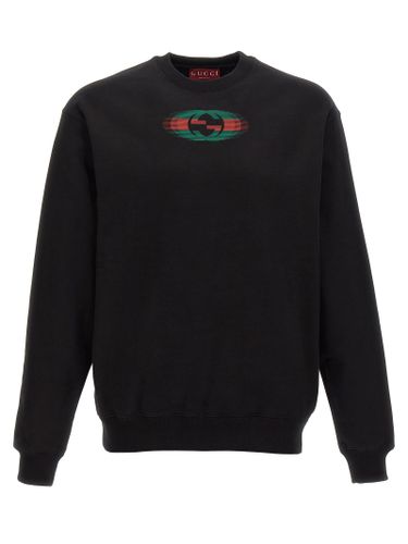 Gucci Logo Print Sweatshirt - Gucci - Modalova