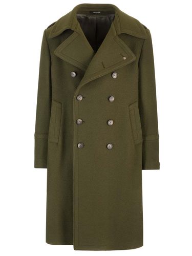 Double Breasted aviator Coat - Tagliatore - Modalova