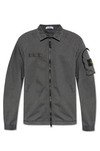 Stone Island Jacket With Logo - Stone Island - Modalova