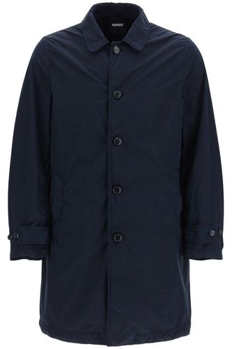 Mid-length Single-breasted Coat - Aspesi - Modalova