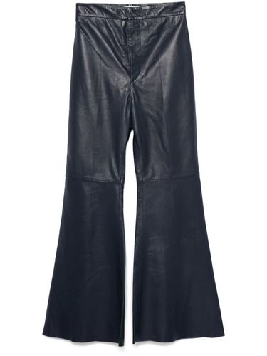 Flared Leather Trousers - Victoria Beckham - Modalova